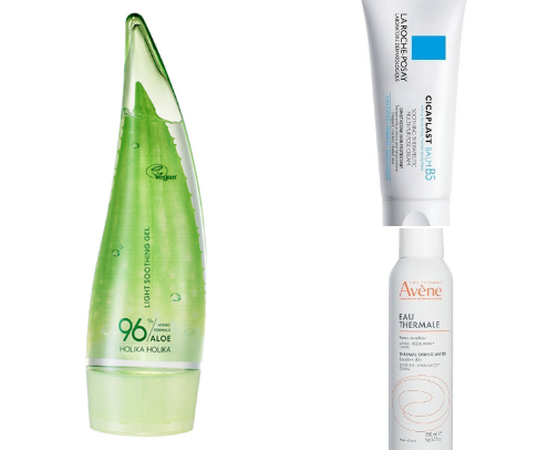 After-Sun Skincare That Actually Soothes & Hydrates cover photo collage