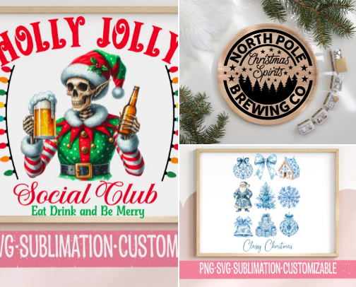 🎄 Holiday & Christmas POD — Start Listing Now to Cash In This Season cover photo collage