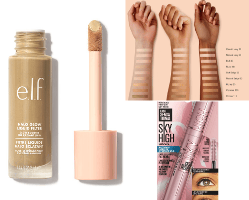 my favorite makeup products! cover photo collage