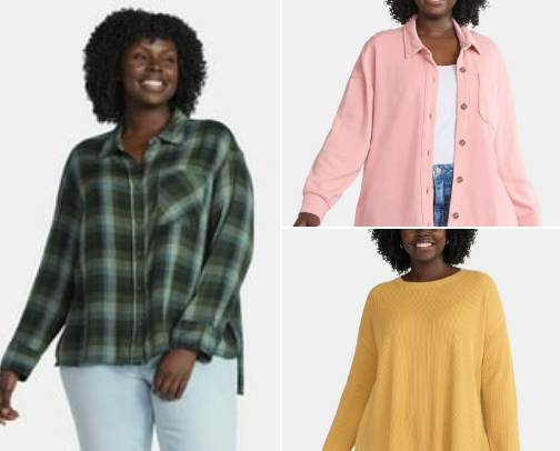 Fall affordable clothes for Plus Size women! cover photo collage