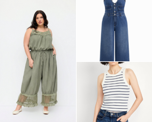 Plus Size fashion cover photo collage
