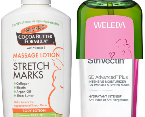 Stretch Mark Products That Actually Kept My Skin Elastic During Weight Changes cover photo collage