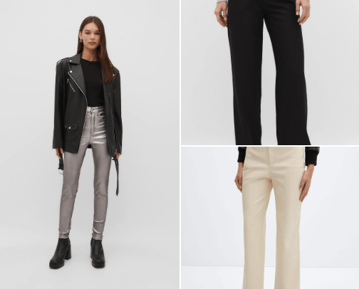 Trousers cover photo collage