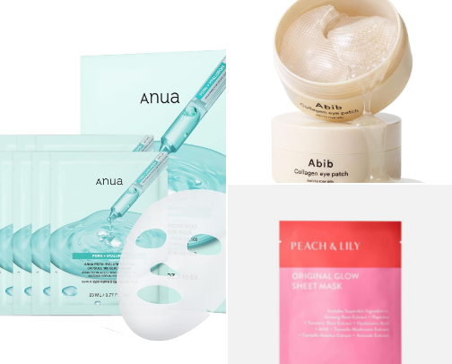 My Emergency Glow-Up Kit: Sheet Masks That Never Fail cover photo collage