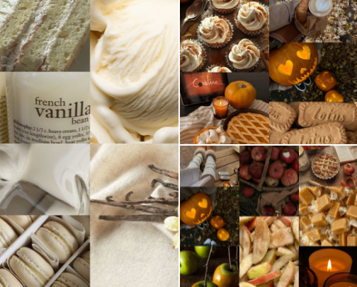 Perfumes to match the vibe you want! cover photo collage