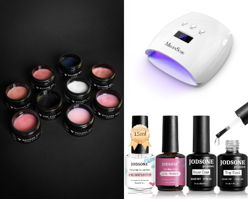 We have Nails at home cover photo collage