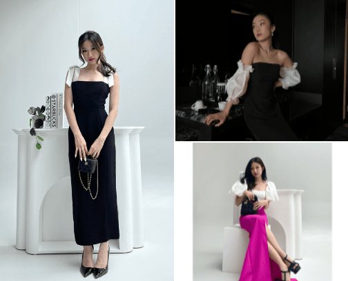 Glamorous Party Picks Outfit cover photo collage