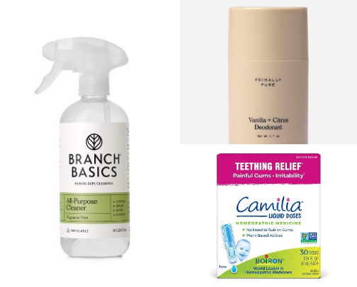 Natural & Non-toxic Mama Essentials cover photo collage