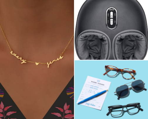 Christmas gift ideas for her (mom, sister, friend, etc) cover photo collage