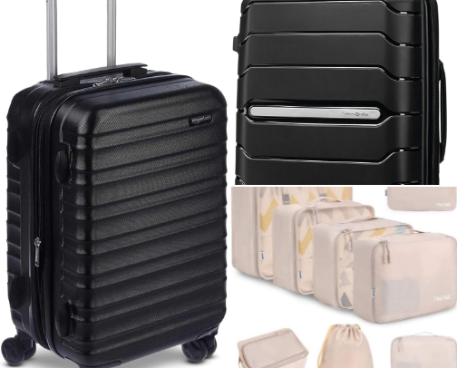 Top Amazon Luggage and Travel Gear Finds and Best Sellers cover photo collage
