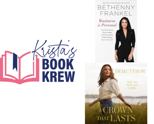 Krista's Book Krew Reads cover photo collage