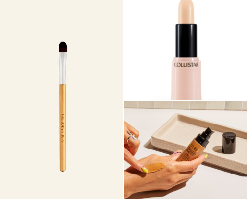 Concealer cover photo collage