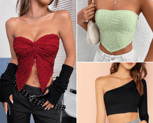 Women Tops cover photo collage