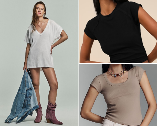 My Go-To Premium Fit Tees — All Under $50 cover photo collage