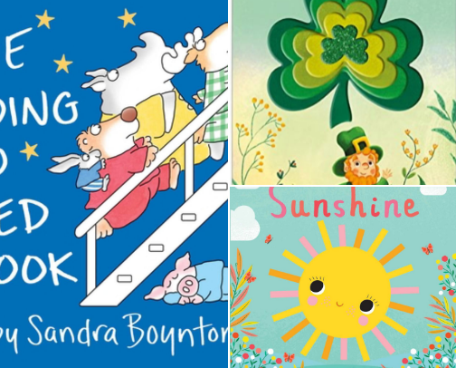 Favorite Toddler Books 📚🤍 cover photo collage