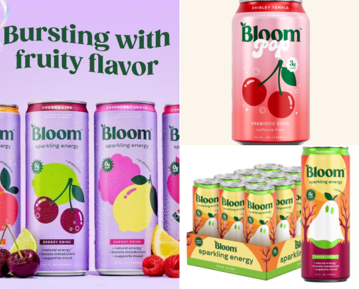 Bloom Sparkling ✨ cover photo collage