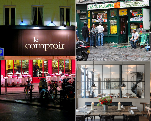 Paris à découvrir : Restaurants, cafés et lieux incontournables cover photo collage