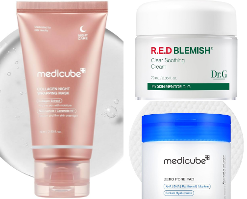 Essential Skincare favorites for dry sensitive skin cover photo collage