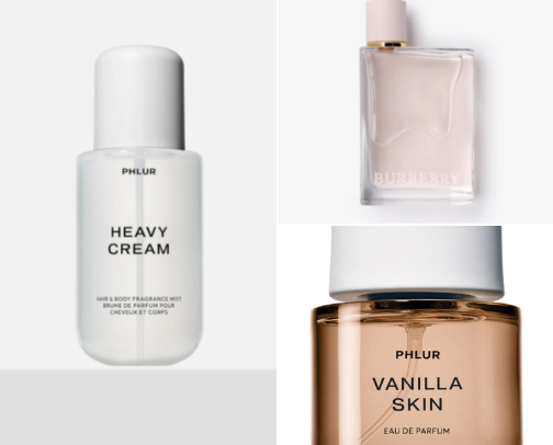 Fragrance cover photo collage
