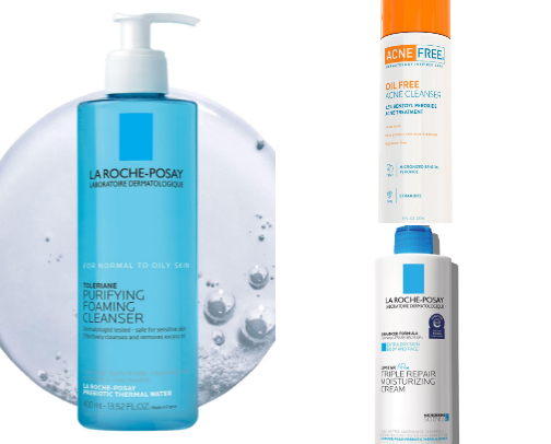 My holy grail skincare cover photo collage