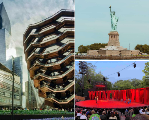 30 Free Things to Do in New York City cover photo collage