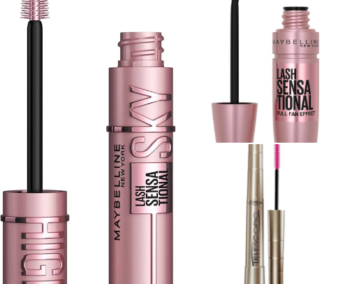 mascaras for long, voluminous lashes🖤 cover photo collage
