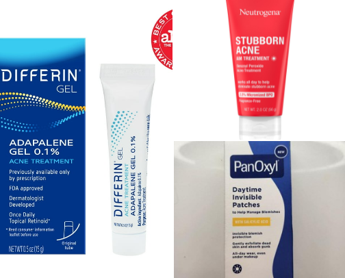 ⭐️Stubborn Acne Must-Haves⭐️ cover photo collage