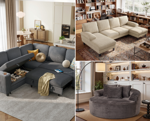 "Furnish Your Dream: Must-Have Pieces for Every Home" cover photo collage