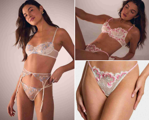 lingerie cover photo collage