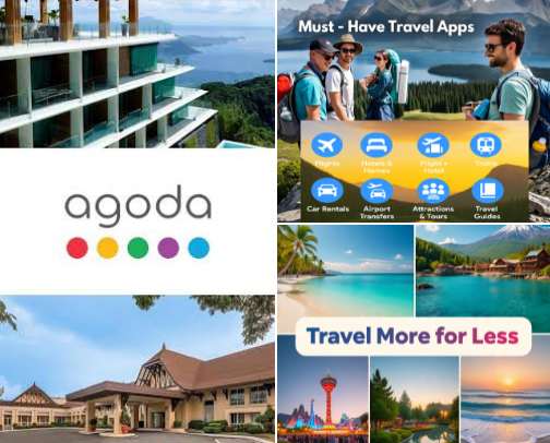 TRAVEL MORE FOR LESS: Apps You Can't Miss cover photo collage