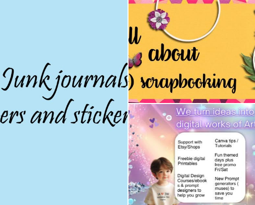 Facebook groups for creatives recs cover photo collage