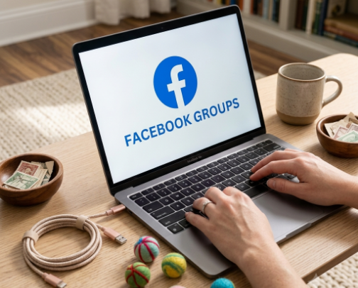 Facebook groups for creatives cover photo collage