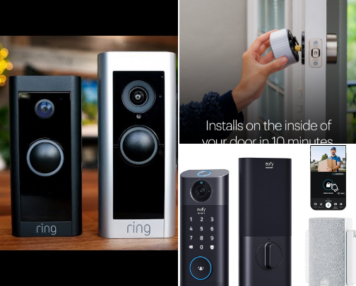 Smart Home Security & Peace of Mind (2026 Edition) cover photo collage