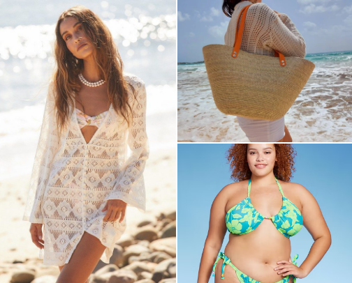 TRENDY BEACHWEAR FOR WOMEN - SUMMER 2025-2026 cover photo collage