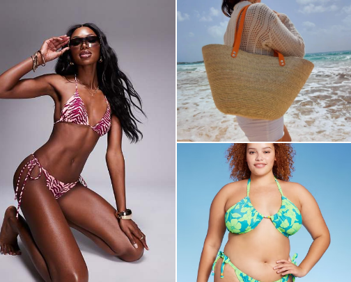 TRENDY BEACHWEAR FOR WOMEN - SUMMER 2025-2026 cover photo collage