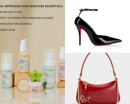 Beauty, fashion ✨️ and skincare cover photo collage