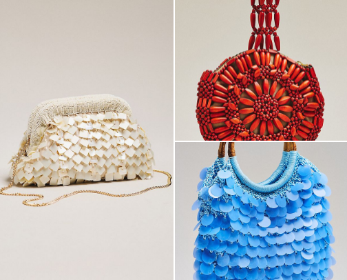 Fun & Flirty Beaded Bags for Summer cover photo collage