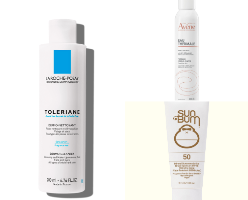 🫶 SENSITIVE SKIN — Calm & Comfort Routine cover photo collage