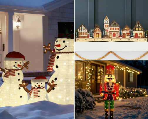 Christmas Decorations and more cover photo collage