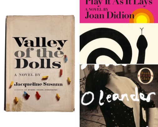 Cool girl classics to read this summer 🩷🌴📚 cover photo collage