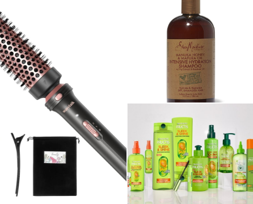 Hair products and tools (10/10 only!!) cover photo collage