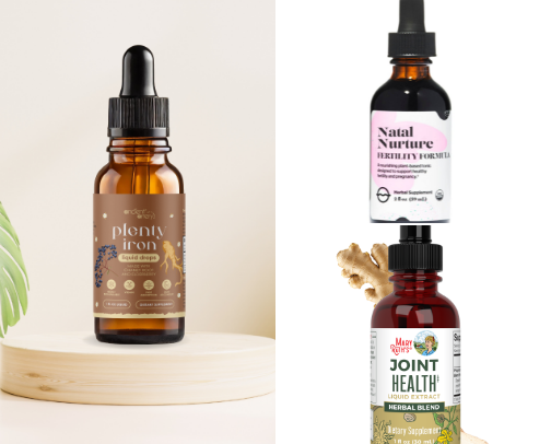 What’s in my essential supplement stack for women’s health? 🍯💊🌼✨ cover photo collage