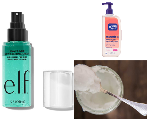 My favorite beauty recs cover photo collage