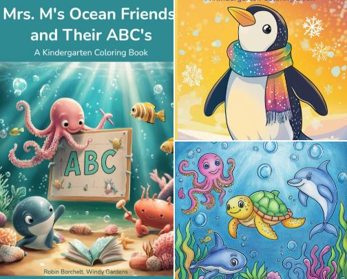 Early Education Activity Books cover photo collage
