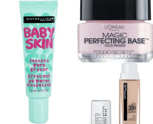 Best drugstore makeup products! cover photo collage