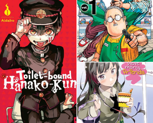 Great Manga In Different Genres! cover photo collage