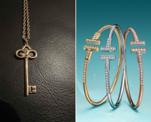 Tiffany jewelry cover photo collage