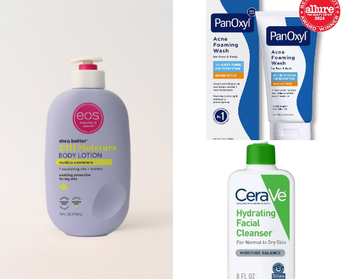 Skin care cover photo collage