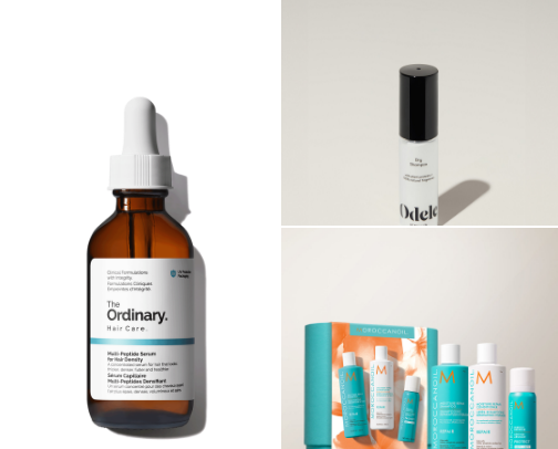 HAIR CARE FOR THIN HAIR! cover photo collage