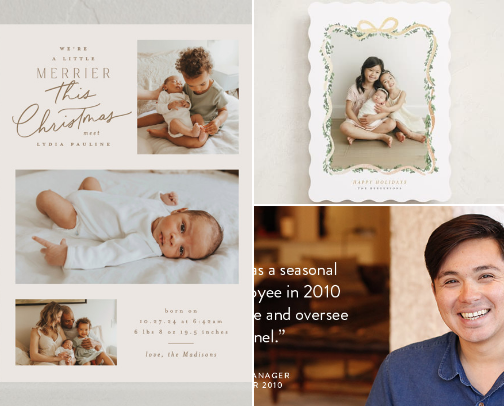 Minted ,always the best ✨Create chic photo cards online with Minted. Choose a design and customize the texts, colors, and more to make it uniquely yours cover photo collage